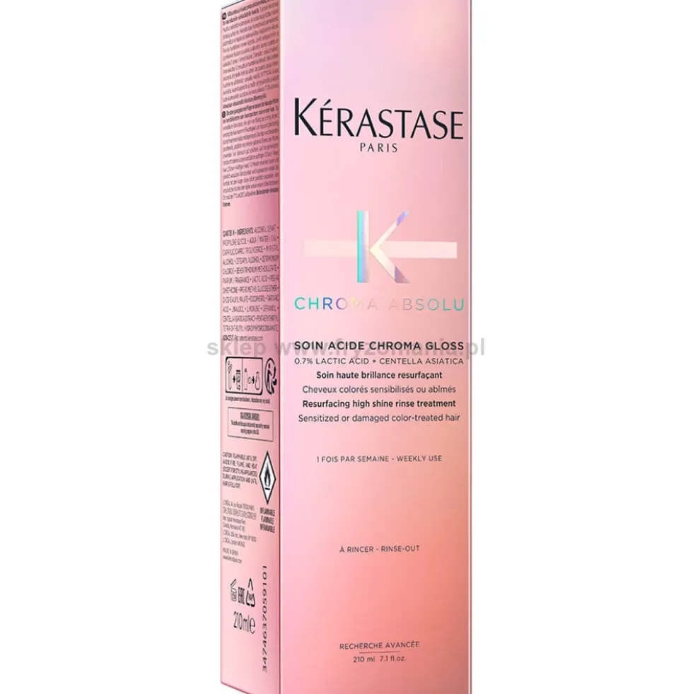 Kérastase Chroma Absolu Gloss Płyn kwasowy nabłyszczający do włosów farbowanych 210ml