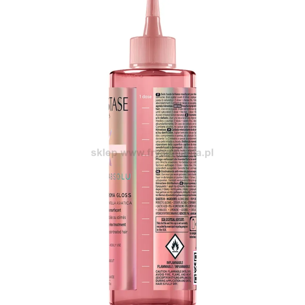 Kérastase Chroma Absolu Gloss Płyn kwasowy nabłyszczający do włosów farbowanych 210ml
