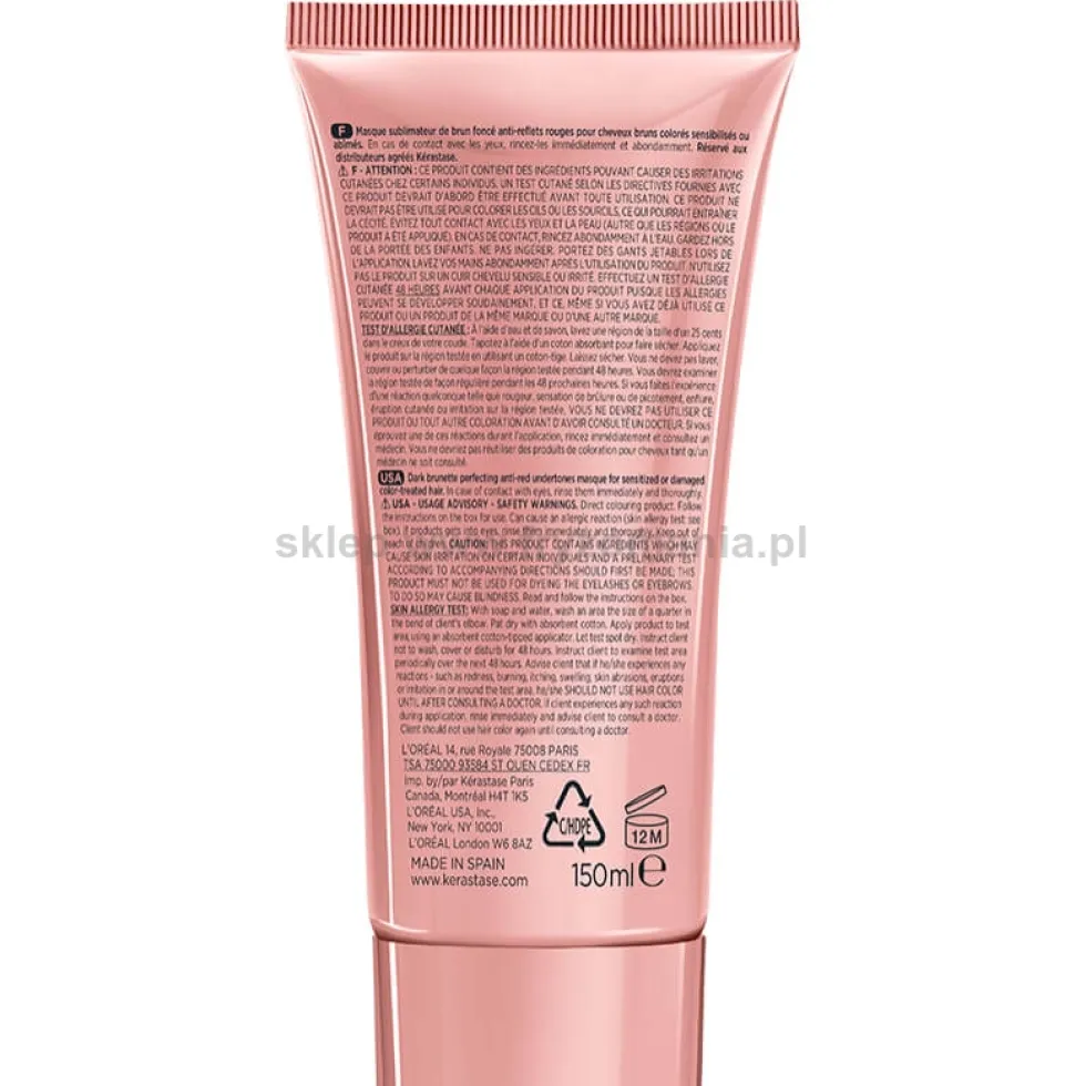 Kérastase Chroma Absolu Maska neutralizująca ciepłe odcienie do włosów ciemnych 150ml