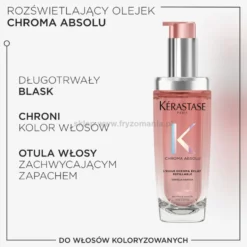 Kérastase Chroma Absolu Refillable Olejek do włosów farbowanych z możliwością uzupełniania 75ml
