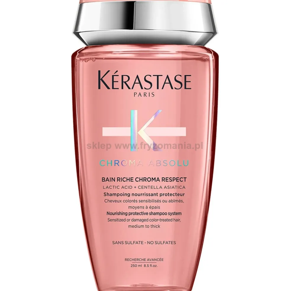 Kérastase Chroma Absolu Riche Szampon wzbogacony, odżywczy do włosów farbowanych i uwrażliwionych 250ml