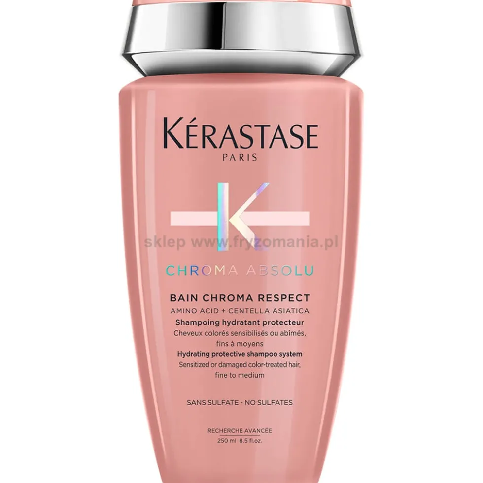 Kérastase Chroma Absolu Szampon nawilżający do włosów farbowanych i uwrażliwionych 250ml