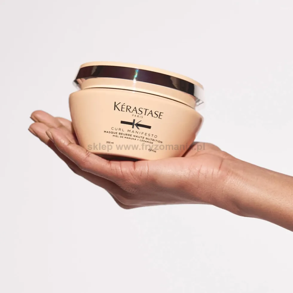 Kérastase Curl Manifesto Masque Beurre Haute Nutrition maska nawilżająco-pielęgnacyjna do kręconych włosów 200ml