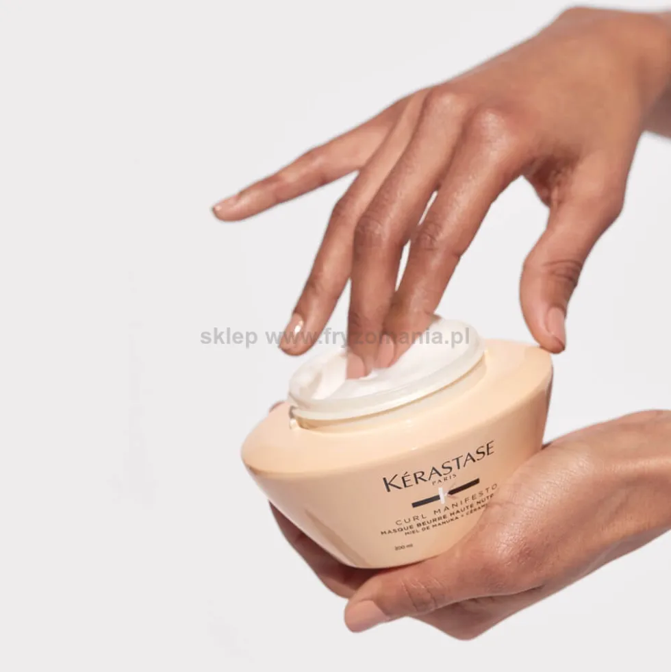 Kérastase Curl Manifesto Masque Beurre Haute Nutrition maska nawilżająco-pielęgnacyjna do kręconych włosów 200ml