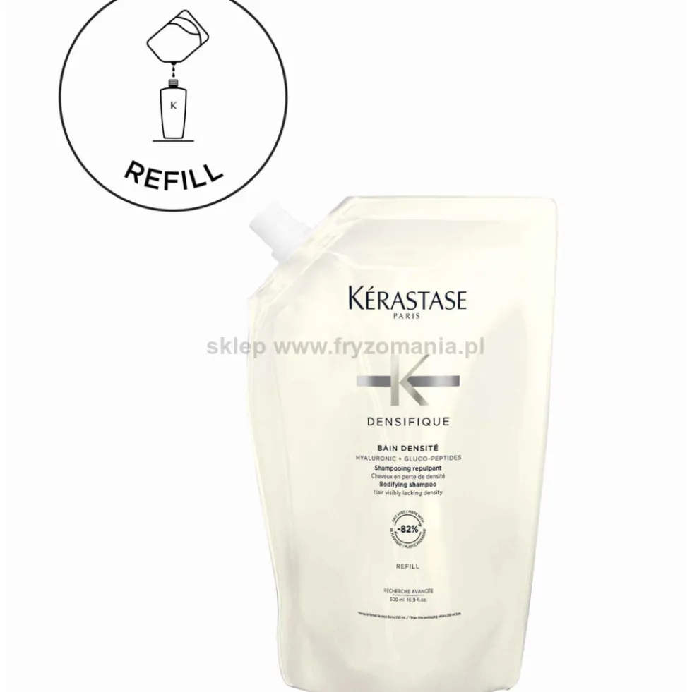 Kérastase Densifique Bain Densite Szampon zwiększający objętość, refill 500ml