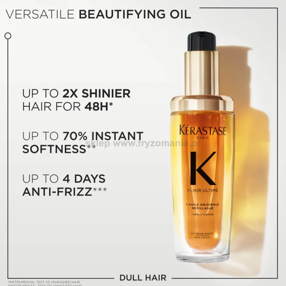 Kérastase Elixir Ultime L'Huile Originale Refill Olejek do włosów, uzupełnienie 75ml