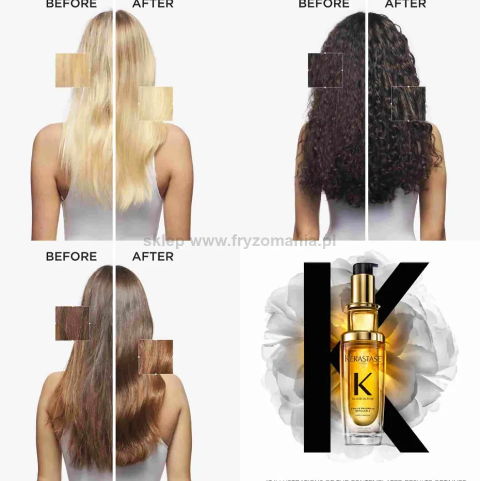 Kérastase Elixir Ultime L'Huile Originale Refill Olejek do włosów, uzupełnienie 75ml