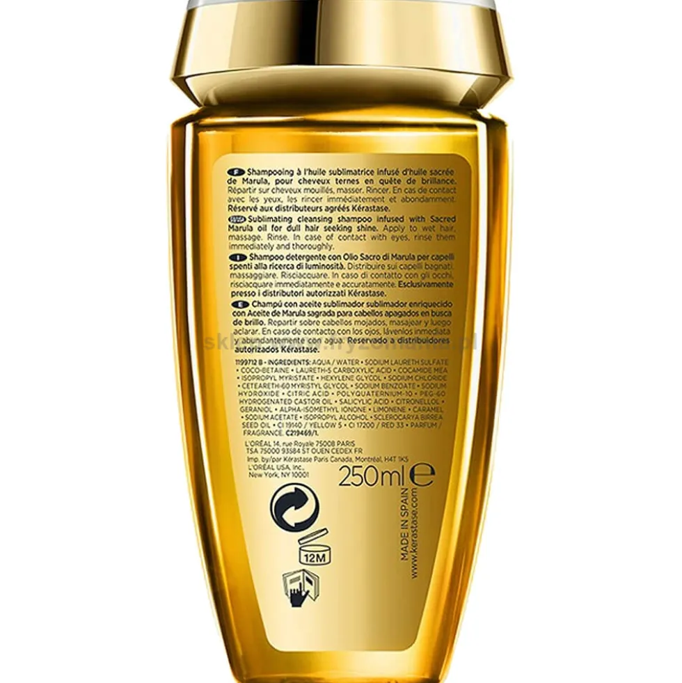 Kérastase Elixir Ultime - zestaw do pielęgnacji włosów szampon 250ml i maska 200ml