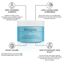 Kérastase Fusio Scrub Energisant Peeling oczyszczający włosy i skórę głowy 250ml