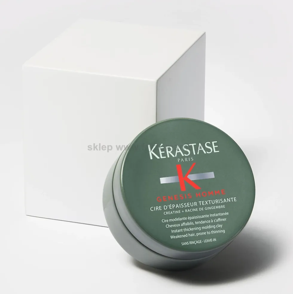 Kérastase Genesis Homme Wosk modelujący włosy dla mężczyzn, matowy 75ml