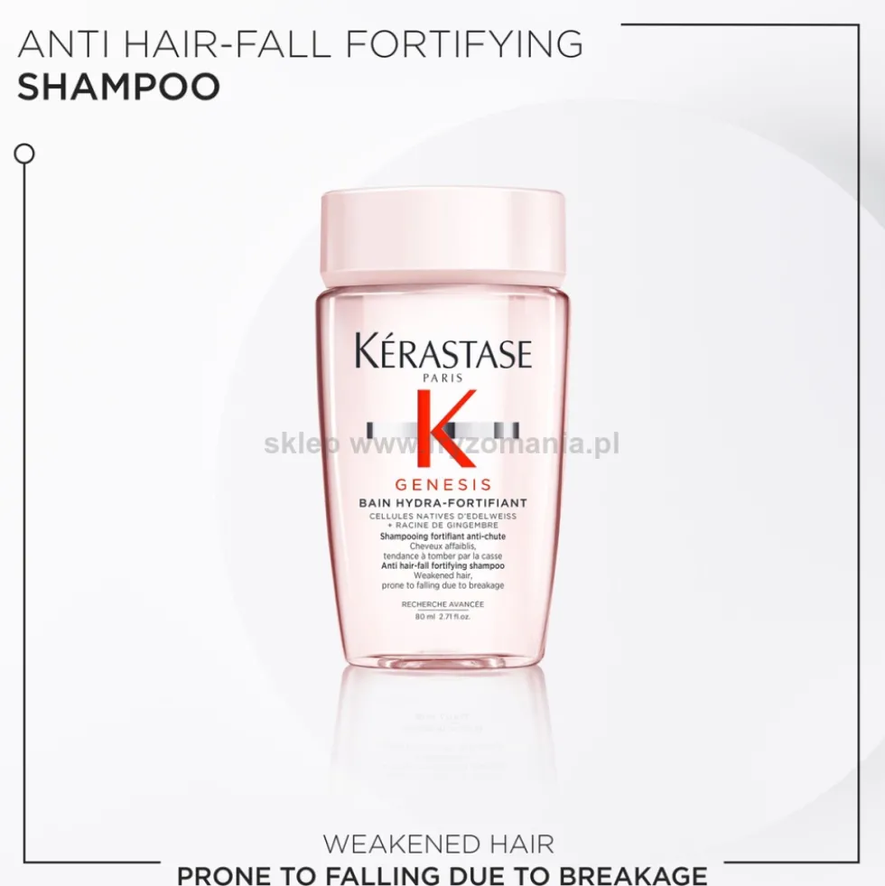 Kérastase Genesis - zestaw świąteczny szampon 80ml, odżywka 75ml i mleczko 45ml