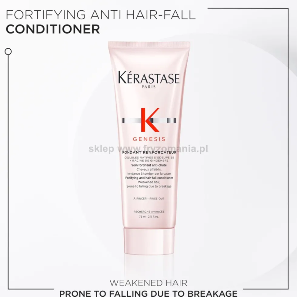 Kérastase Genesis - zestaw świąteczny szampon 80ml, odżywka 75ml i mleczko 45ml
