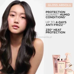 Kérastase Gloss Absolu Anti-frizz Glaze Milk Spray wygładzający do włosów długich 190ml