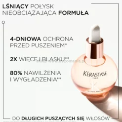 Kérastase Gloss Absolu Glaze Drops Olejek do włosów długich nadający połysk 45ml