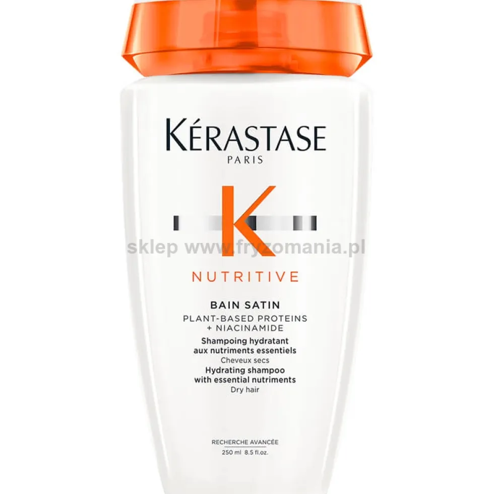 Kérastase Nutritive Bain Satin Szampon nawilżający do włosów suchych, normalnych i cienkich 250ml