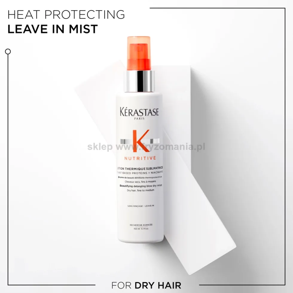 Kérastase Nutritive Lotion Thermique Mgiełka termoochronna do włosów, ułatwiająca rozczesywanie 150ml