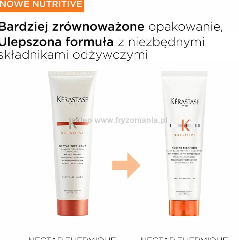 Kérastase Nutritive Nectar Thermique Nektar termiczny do włosów normalnych i grubych, wygładzający 150ml