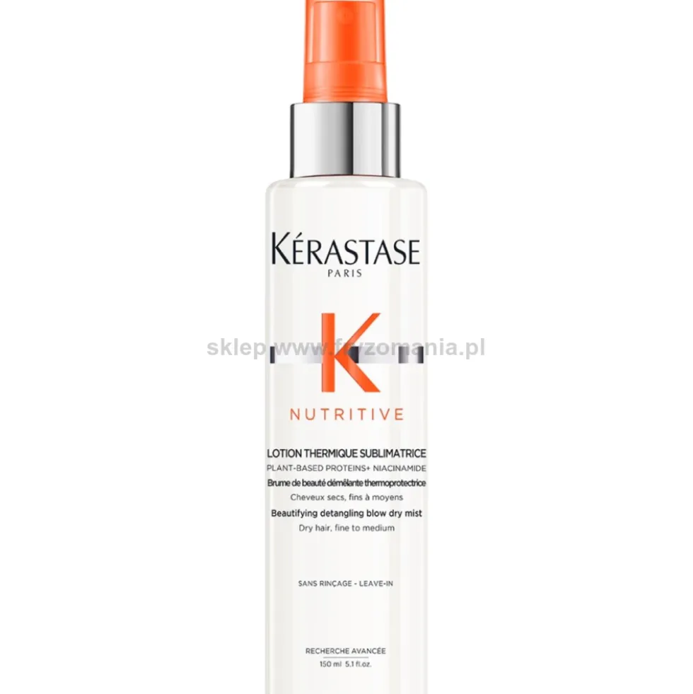 Kérastase Nutritive - zestaw świąteczny szampon 250ml, odżywka 200ml i mgiełka 150ml