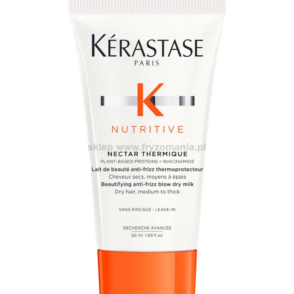 Kérastase Nutritive - zestaw wiosenny do włosów suchych szampon 250ml, odżywka 200ml i nektar 50ml