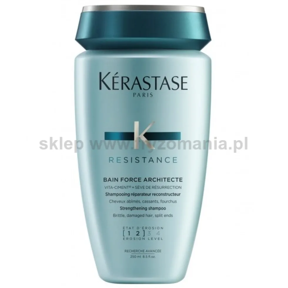 Kérastase Resistance Bain Force Architecte szampon do włosów bardzo zniszczonych 250ml