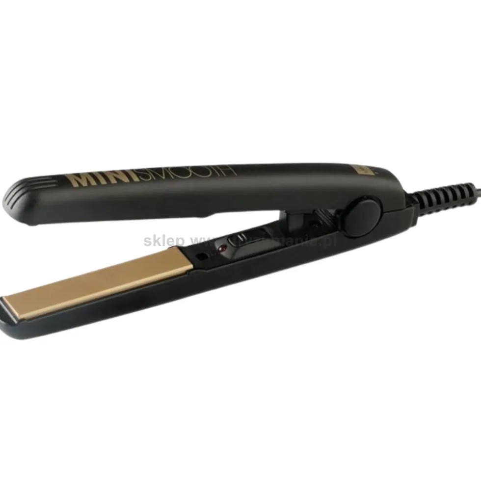 Labor Pro Mini Smooth Gold Prostownica podróżna do włosów, z kosmetyczką