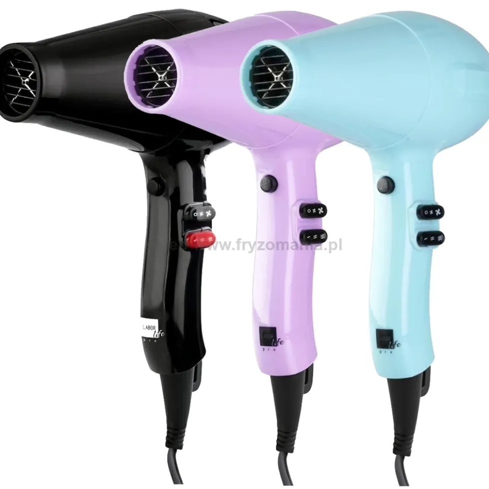 Labor Pro Phon Zero Suszarka do włosów 1800W, różne kolory