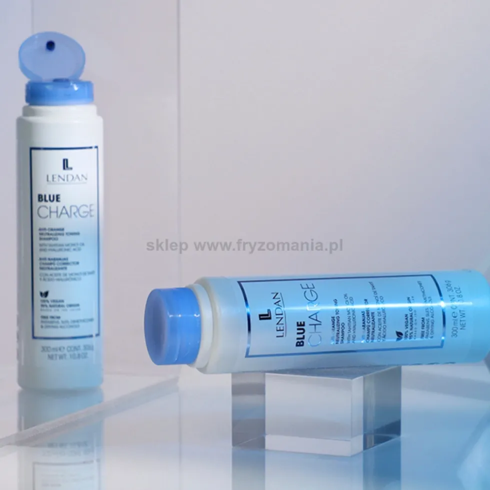 Lendan Blue Charge Anti-orange Szampon neutralizujący pomarańczowe i czerwone odcienie włosów 300ml