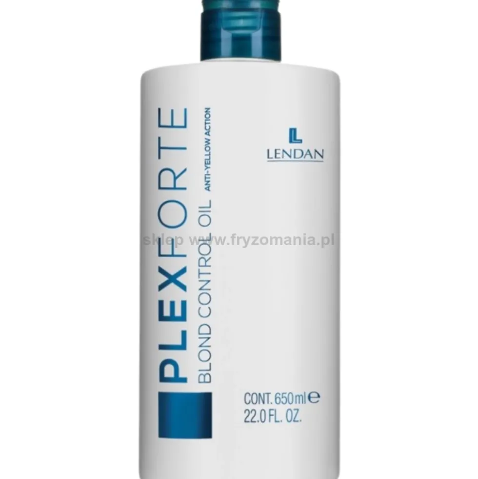 Lendan PlexForte Blond Control Olejek chroniący włosy blond podczas zabiegów farbowania i rozjaśniania 650ml