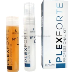 Lendan PlexForte Mini Zestaw No1 Booster + No2 Kuracja stabilizująca wiązania dwusiarczkowe włosów 2x15ml
