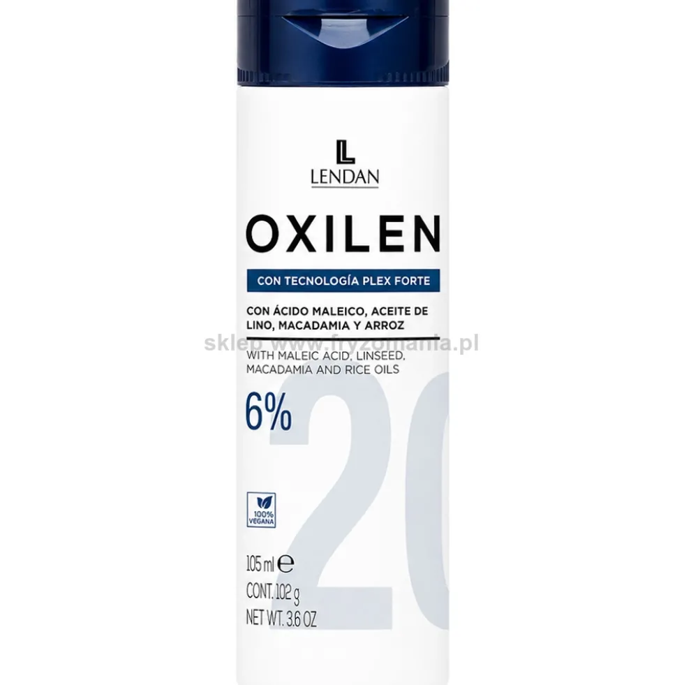Lendan Plex Forte Oxilen Oksydant do farb 1,5%, 3%, 6%, 9% 105ml