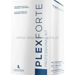 Lendan PlexForte Zestaw No1 Booster + No2 Kuracja stabilizująca wiązania dwusiarczkowe włosów 2x200ml