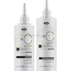 Lisap Keep Control Natural Waves zestaw do trwałej ondulacji lotion 100ml i utrwalacz 150ml