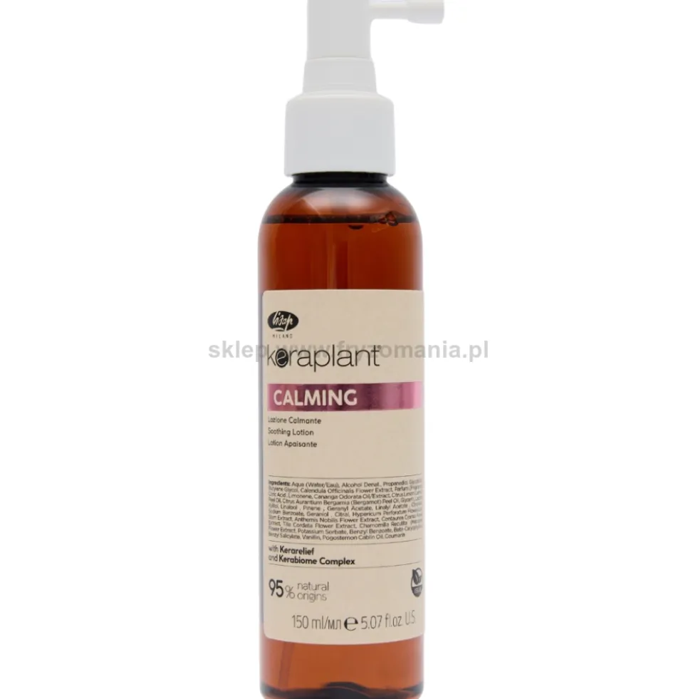 Lisap Keraplant lotion kojący do wrażliwej i podrażnionej skóry głowy 150ml
