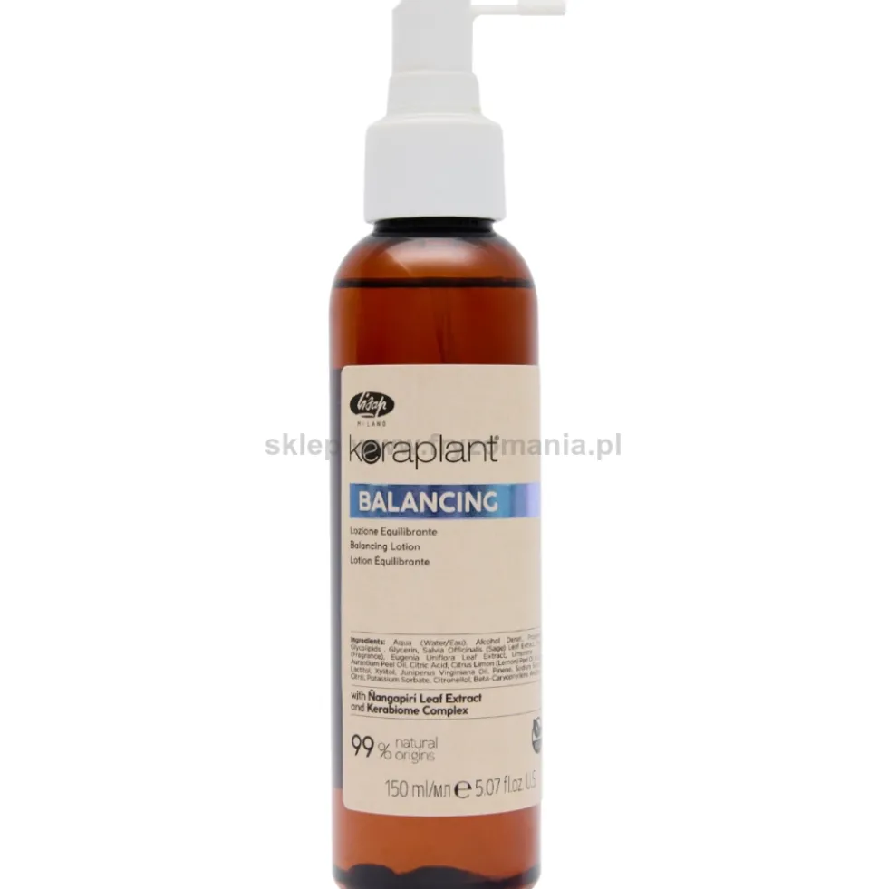 Lisap Keraplant lotion regulujący do skóry głowy z nadmiernym wydzielaniem sebum 150ml
