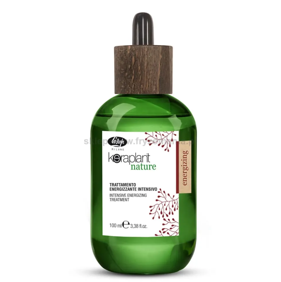 Lisap Keraplant Nature Energizante kuracja zapobiegająca wypadaniu włosów 100ml
