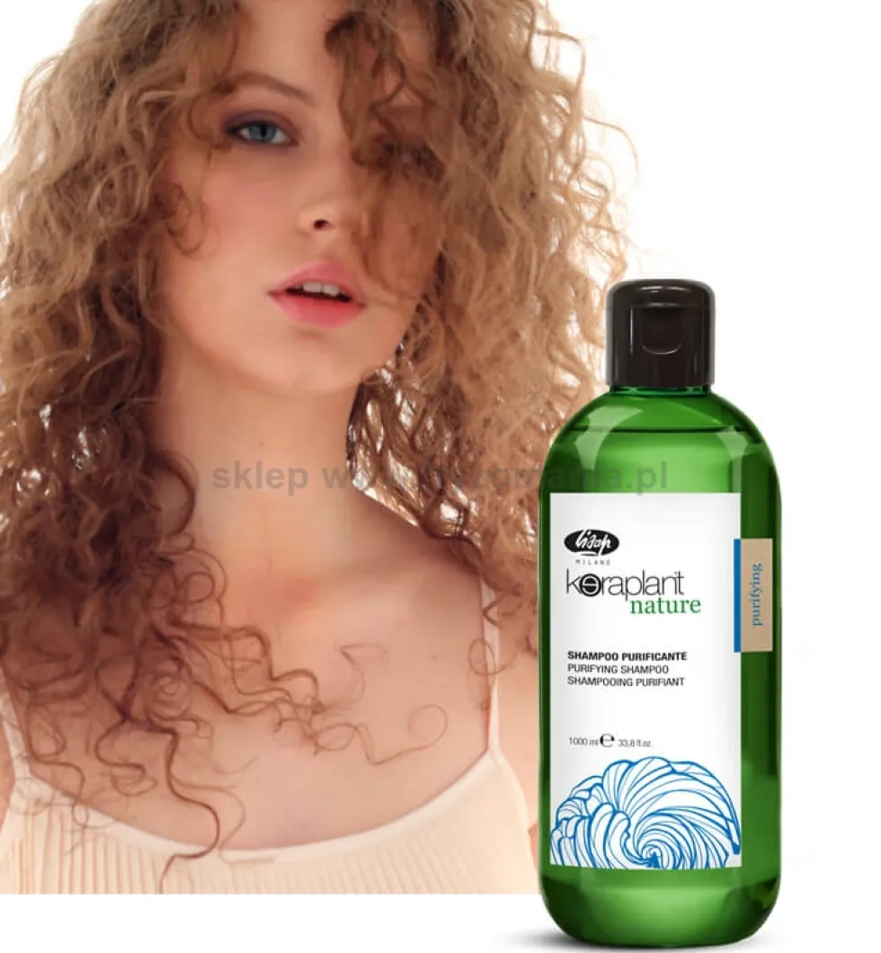 Lisap Keraplant Nature Purificante Szampon oczyszczający skórę głowy i włosy 1000ml