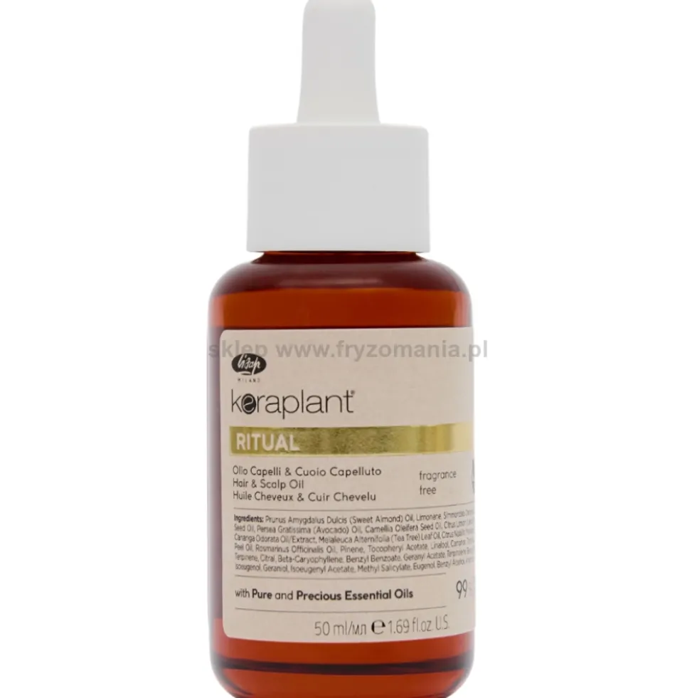 Lisap Keraplant Ritual Hair & Scalp olejek do włosów i skóry głowy 50ml