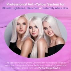 Lisap Light Scale Anti-Yellow Maska do włosów blond, rozjaśnianych i siwych 1000ml