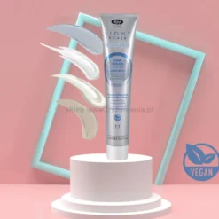 Lisap Light Scale Hair Color Cream Toner do włosów w kremie bez amoniaku z pyłem diamentowym i perłą 100ml