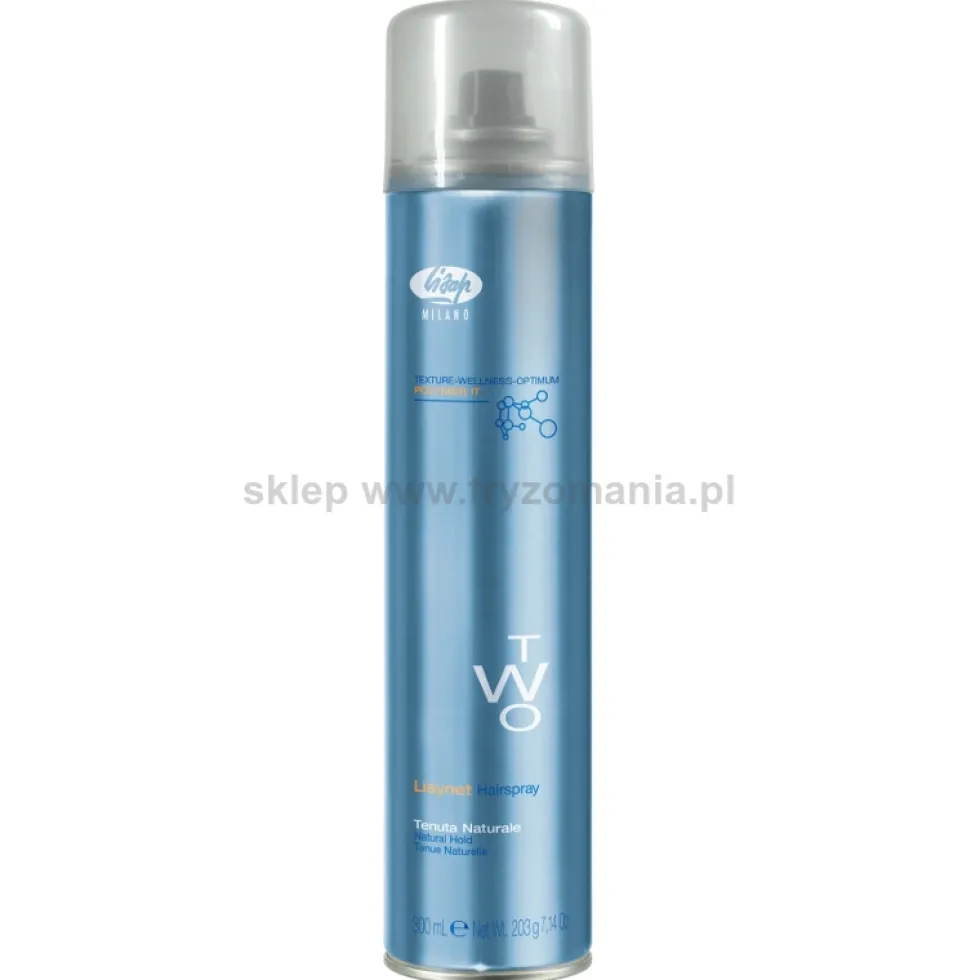 Lisap Lisap Lisynet Two Natural lakier do włosów Eco bez aerozolu 300ml