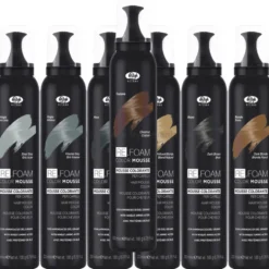 Lisap Re.Foam Color Musse Pianka koloryzująca do włosów, różne kolory 200ml