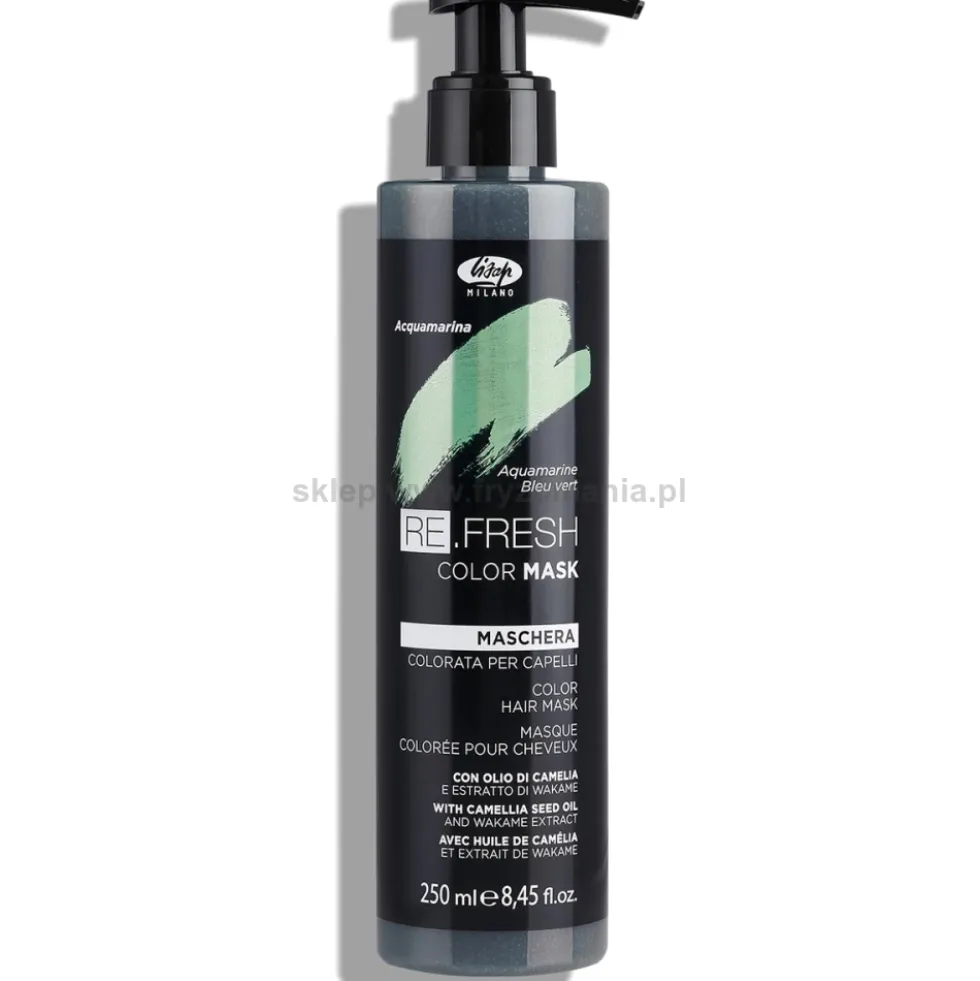 Lisap Re.Fresh Color Maska koloryzująca do włosów, różne kolory 250ml