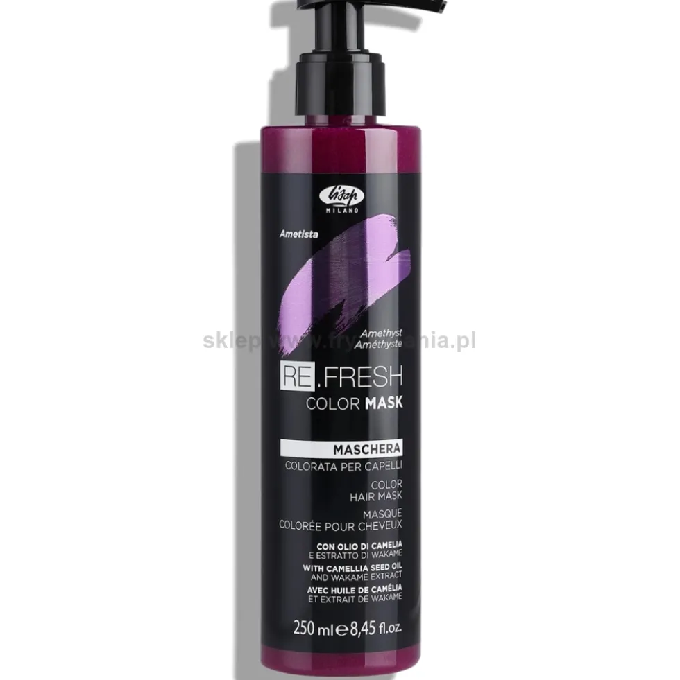 Lisap Re.Fresh Color Maska koloryzująca do włosów, różne kolory 250ml