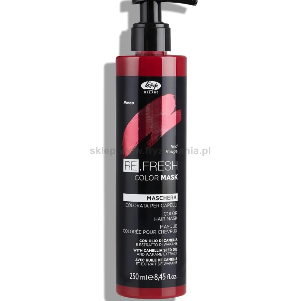 Lisap Re.Fresh Color Maska koloryzująca do włosów, różne kolory 250ml