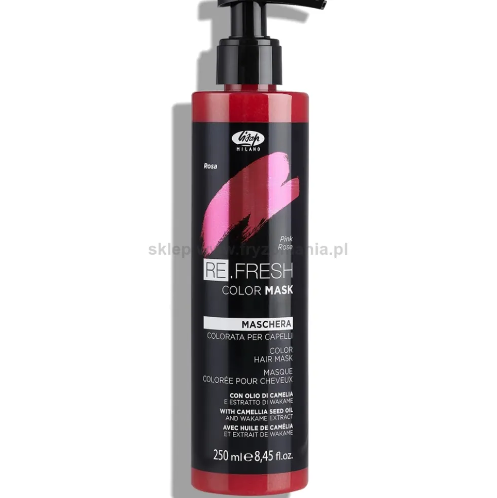 Lisap Re.Fresh Color Maska koloryzująca do włosów, różne kolory 250ml