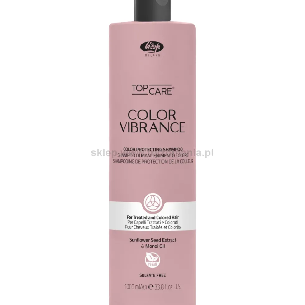 Lisap Top Care Color Vibrance Szampon do włosów farbowanych 1000ml