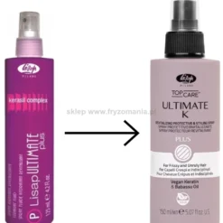 Lisap Top Care Ultimate K Plus Spray do stylizacji i prostowania włosów 150ml