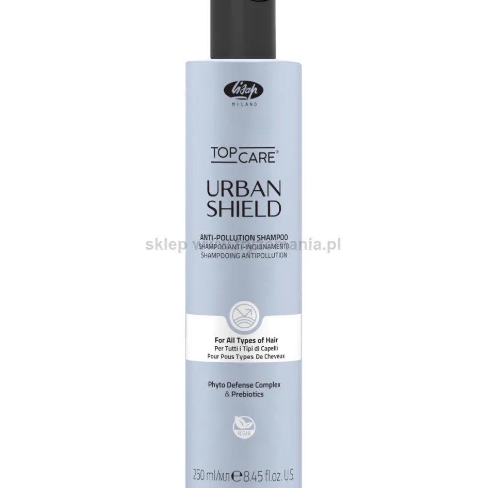 Lisap Top Care Urban Shield Szampon do codziennego stosowania 250ml