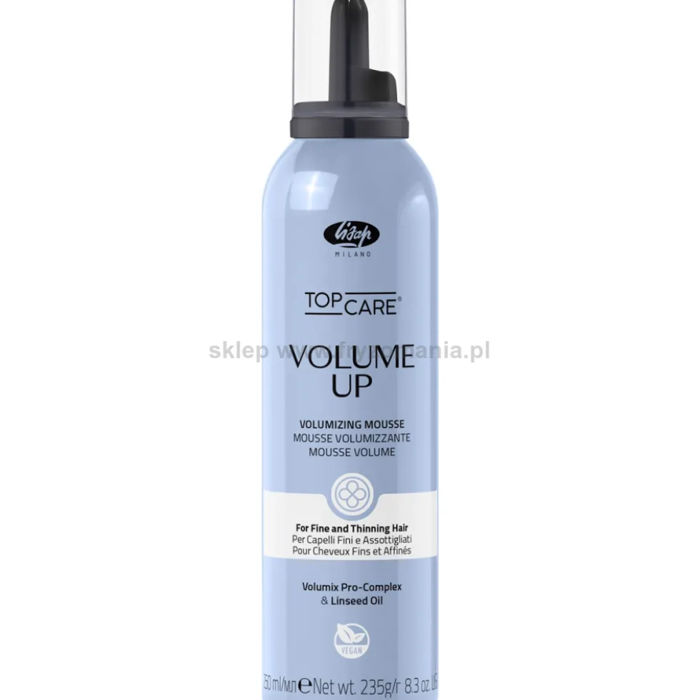 Lisap Top Care Volume Up Pianka zwiększająca objętość do włosów 250ml