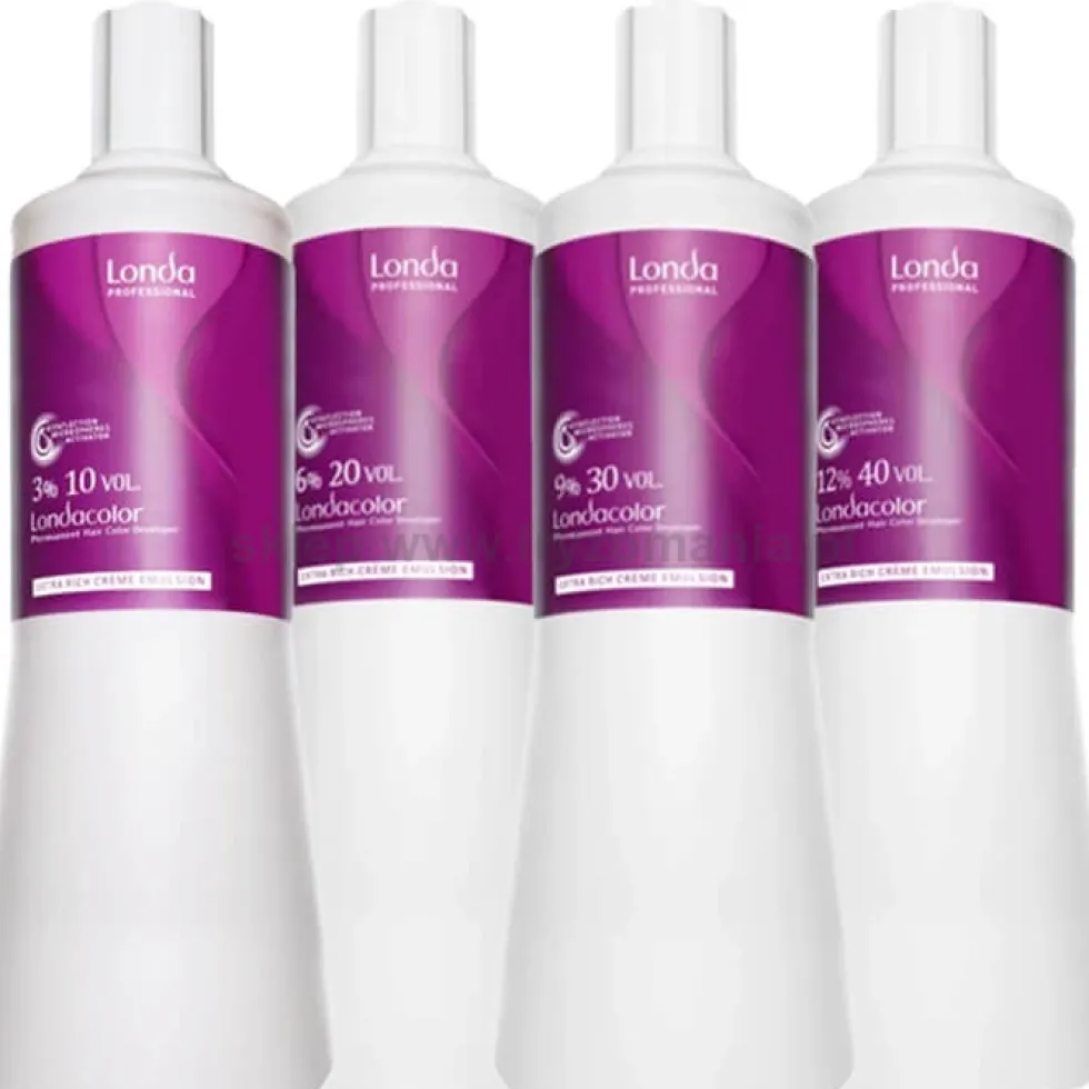 Londa Professional Color Developer Permanent Emulsja, oksydant do farb 3%, 6%, 9%, 12% 1000ml